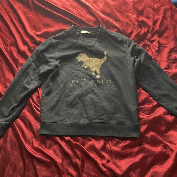 Black COACH Sweatshirt - Picture 1 of 3